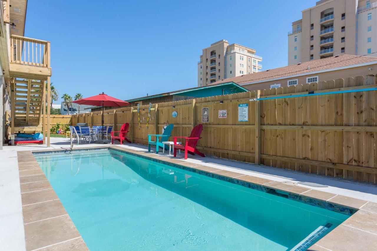 House Of Neptune Steps From The Sea And Private Pool South Padre Island Exterior foto